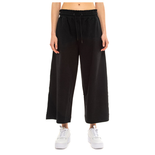 Be Nation Γυναικείο παντελόνι Terry Cropped 7/8 Wide Leg Pants